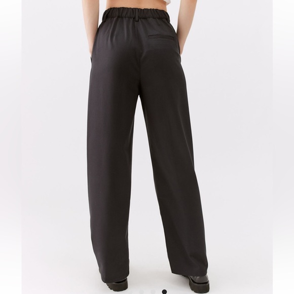 Urban Outfitters Helena Menswear Pants in Black Size Large - Picture 2 of 6
